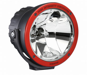 Haz de conducción de xenón compacto Hella Rallye 4000i compacto: 6,693 pulgadas de diámetro, 35,0 vatios, 12 V, D1S