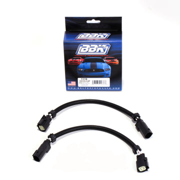 BBK 2015 Mustang GT V6 Extensiones de mazo de cables con sensor de O2 frontal de 6 pines 12 (par)