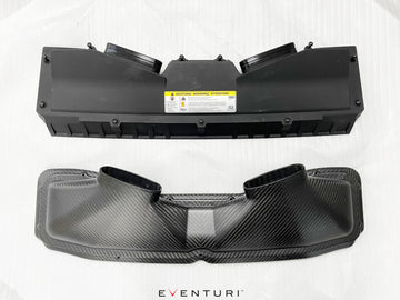Eventuri Audi C8 RS6 / RS7 - Sistema de admisión de carbono negro - Mate