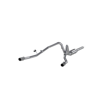 MBRP 2004-2008 Ford F150 4.6/5.4L EC/CC-SB Cat Back doble división trasera