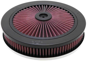 Filtro superior K&amp;N X-Stream, rojo, brida de cuello de 11 pulgadas / 5,125 pulgadas / altura de 3,5 pulgadas