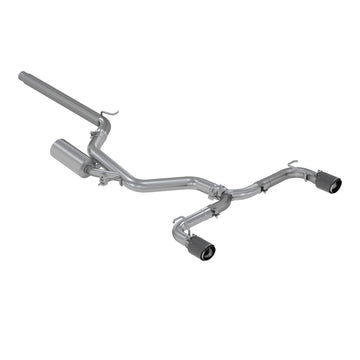 MBRP 15-17 VW 2.0L Turbo Golf GTI MK7 Escape trasero de gato T304 de 3 pulgadas con salida trasera doble dividida