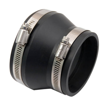 Acoplador/reductor Spectre de 4 pulgadas. a 3 pulgadas. (PVC) - Negro