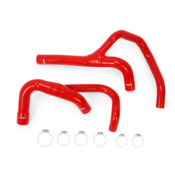Mishimoto 13-14 Dodge Ram 6.7L Cummins Kit de manguera de radiador de silicona rojo