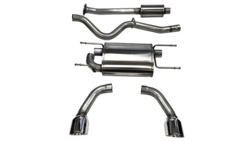 Corsa 12-14 Scion FRS / Subaru BRZ Escape deportivo pulido con respaldo de gato