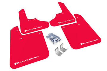 Rally Armor 93-01 Subaru Impreza RS Guardabarros rojo UR con logotipo blanco