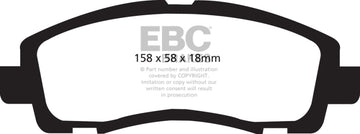 EBC 09-14 Acura TL 3.5 Pastillas de freno delanteras Greenstuff