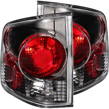 ANZO 1995-2005 Chevrolet S-10 Luces traseras estilo 3D negro