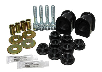 Energy Suspensión 99-04 Ford F250 SD/350 4WD Juego de bujes de barra estabilizadora delantera negra de 1-1/4 pulgadas
