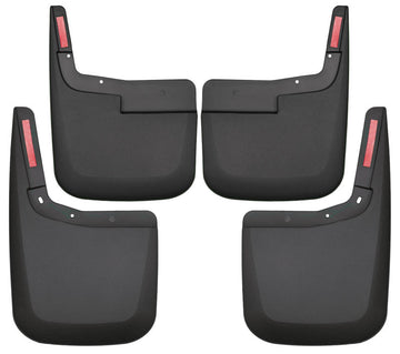 Husky Liners 20-23 Chevrolet Silverado 2500/3500 HD (Excl. Dually) Front/Rear Mud Guards - Black