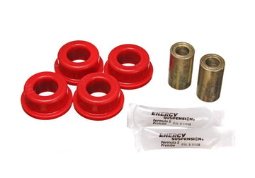 Energy Suspensión 93-98 Jeep Grand Cherokee Juego de bujes de brazo trasero rojo