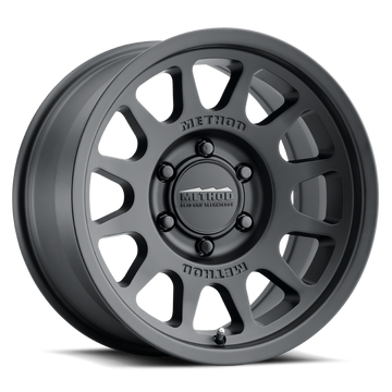 Method MR703 16x8 0mm Offset 6x5.5 106.25mm CB Rueda negra mate