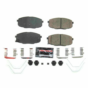 Power Stop 2018 Hyundai Elantra GT Delantero Z23 Evolution Sport Pastillas de freno con hardware