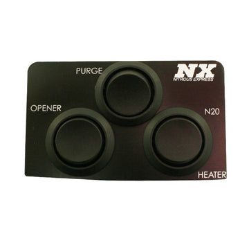Nitrous Express 05-13 Chevrolet Corvette C6 Panel de interruptor personalizado
