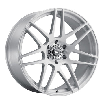 Rueda Forgestar X14 22x10 / 6x139.7 BP / ET30 / 6.7in BS en plata cepillada brillante