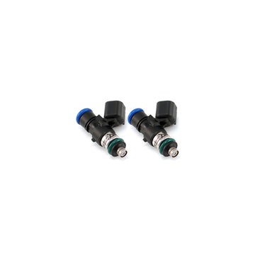 Injector Dynamics ID1050X Inyectores de combustible 34 mm de longitud 14 mm junta tórica superior 14 mm junta tórica inferior (juego de 2)