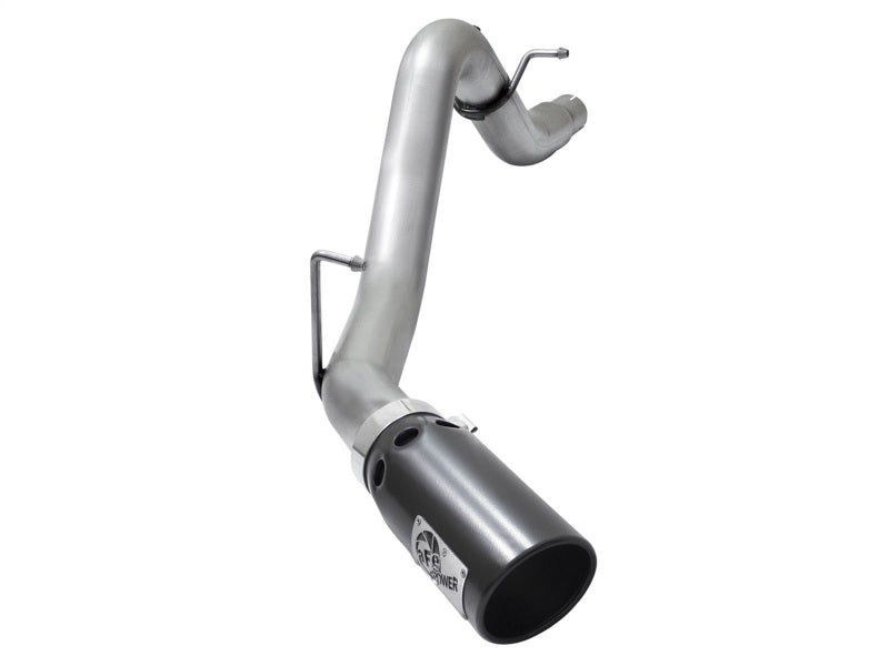 aFe LARGE BORE HD 3.5in DPF-Back Alum Exhaust w/Black Tip 2016 GM Colorado/Canyon 2.8L (td)