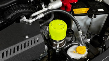 PERRIN 15-25 Subaru WRX & 13-26 BRZ/FR-S/86/GR86 Oil Filter Cover - Neon Yellow