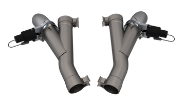 2012-2022 Jeep Grand Cherokee SRT Trackhawk Dodge Durango SRT QTP Aggressor Cutout Pipes