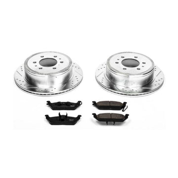 Power Stop 04-11 Ford F-150 Kit de freno deportivo trasero Z23 Evolution