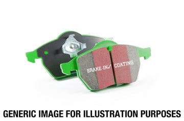 EBC 11+ BMW X3 2.0 Turbo (F25) Pastillas de freno delanteras Greenstuff