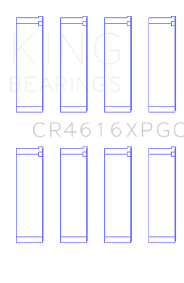 King Engine Bearings Subaru FA20 pMaxKote Performance Rod Bearing Set - Size STD