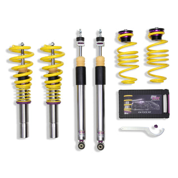 Kit amortiguadores roscados KW V3 Audi A4 S4 (8K/B8) sin control electrónico de amortiguaciónSedan FWD + Quattro