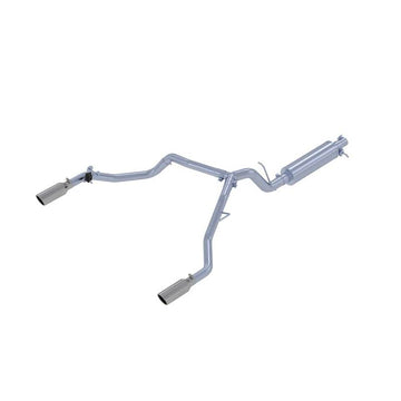 MBRP 19-20 Ford Ranger 2.3L 3 en salida trasera doble dividida 4 en puntas AL Cat Back