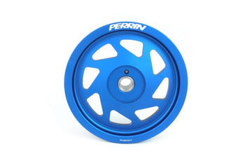Perrin 2022 BRZ/86 / 19-22 Subaru WRX Polea de manivela ligera (FA/FB Eng con buje pequeño) - Azul