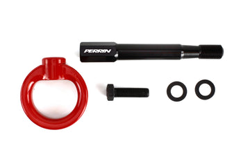 Perrin 15-19 Subaru WRX/STI Kit de gancho de remolque (trasero) - Rojo