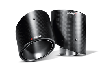 Akrapovic 09-20 Nissan 370Z Tail Pipe Set (Carbon)