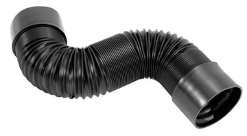 Kit de manguera para conducto de aire Spectre de 4 pulg. OD (conducto de 41 pulg. / 2 acopladores de PVC roscados) - Negro