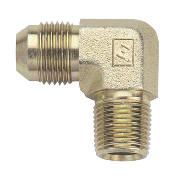 Fragola -4AN x ​​1/8 NPT Adaptador de 90 grados - Acero
