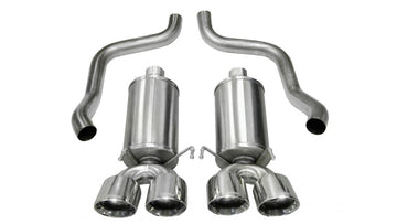 Corsa 09-13 Chevrolet Corvette C6 6.2L V8 Escape con eje trasero pulido Xtreme