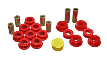 Energy Suspensión 94-97 Honda Accord/Odyssey Juego de bujes de brazo de control delantero rojo
