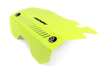 Perrin 15-16 Subaru WRX Kit de cubierta de motor - Amarillo neón