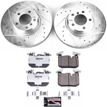 Power Stop 14-16 BMW 228i Kit de freno delantero Z26 Street Warrior