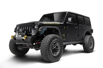 Bushwacker Trail Armor Kit de eliminación de guardabarros 18-21 Jeep Wrangler JL 2DR/4DR