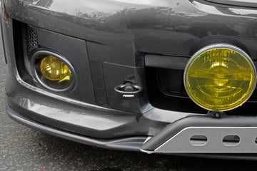 Perrin 08-14 Subaru WRX/STI Kit de gancho de remolque (delantero) - Negro plano