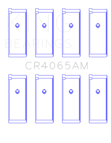King 91-04 Nissan 146CI/2.4L KA24DE L4 / 89-97 146CI/2.4L KA24E L4  (Size +1.00) Rod Bearing Set