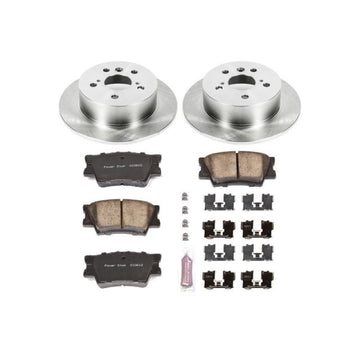 Power Stop 07-12 Lexus ES350 Kit de freno trasero autoespecializado