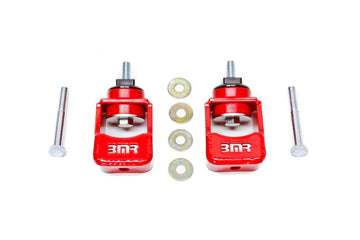 BMR 10-15 Kit de montaje de motor Camaro de 5ta generación (poliuretano) - Rojo (espaciadores no incluidos)