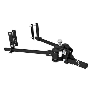 Sistema de distribución de peso con barra de muñón Curt TruTrack (barras de 8000-10000 lb 35-9/16 in)