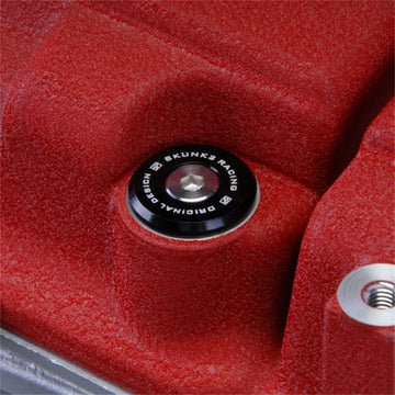Skunk2 Honda/Acura Serie B VTEC Hardware de cubierta de válvula de perfil bajo anodizado negro