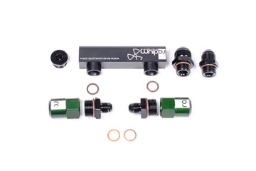 Radium Engineering Bosch Pumps Colector de 4 puertos reutiliza válvulas de retención - Universal