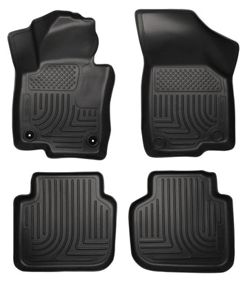 Husky Liners 2012 Volkswagen Passat WeatherBeater Combo Revestimientos de piso negros