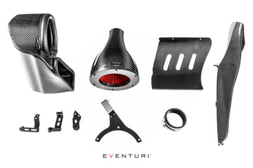 Eventuri Audi B9 RS5/RS4 - Admisión de carbono negro con conducto secundario