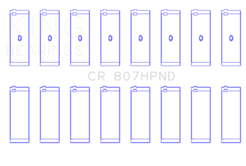 King Engine Bearings Chevy LS1 / LS6 (Size 020) Performance Rod Bearing Set