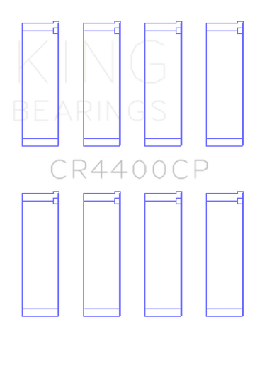 King Engine Bearings Honda R18A1 1.8L SOHC Connecting Rod Bearing Set