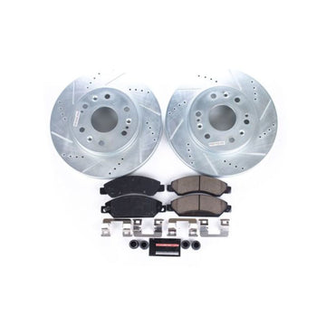 Power Stop 07-08 Cadillac Escalade Kit de freno deportivo delantero Z23 Evolution